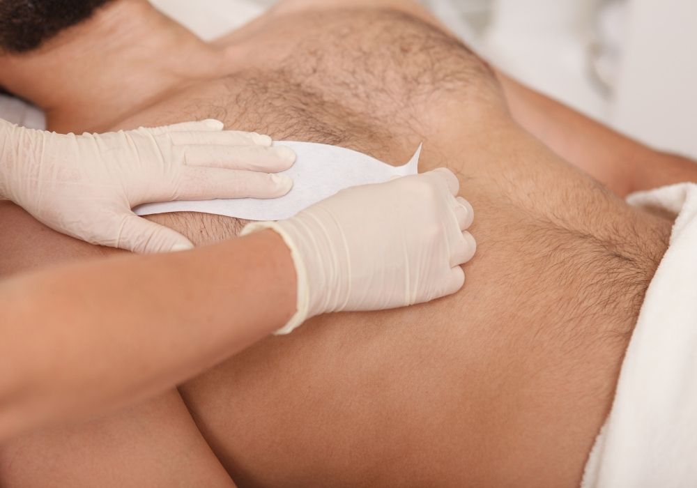 Epilation homme image