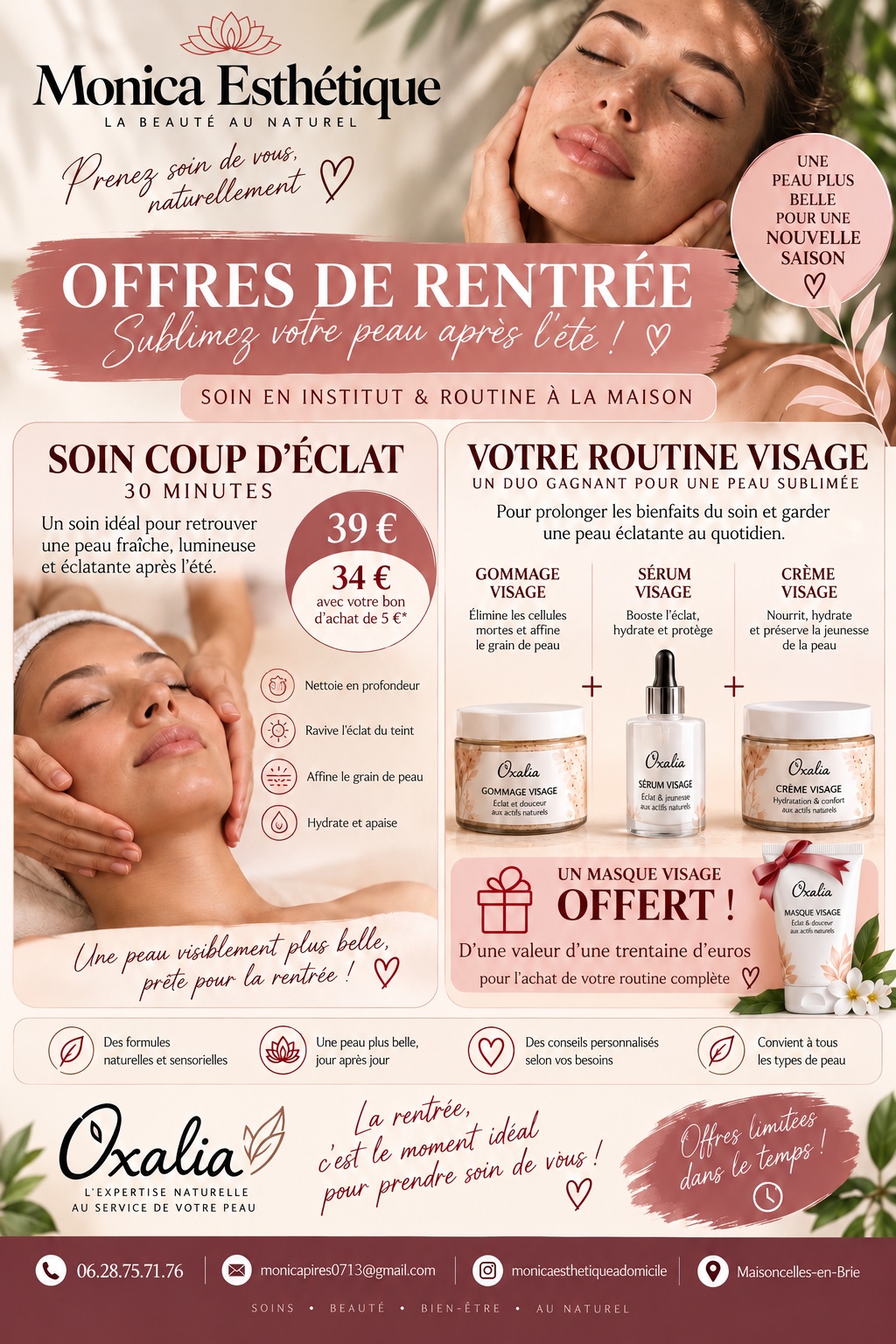 Offrez-vous un moment de détente à petit prix pour bien commencer la rentrée
CODE PROMO "Bon05" image