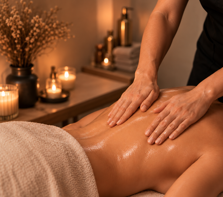 2 - MASSAGE FEMME ENVELOPPANT - 1h image