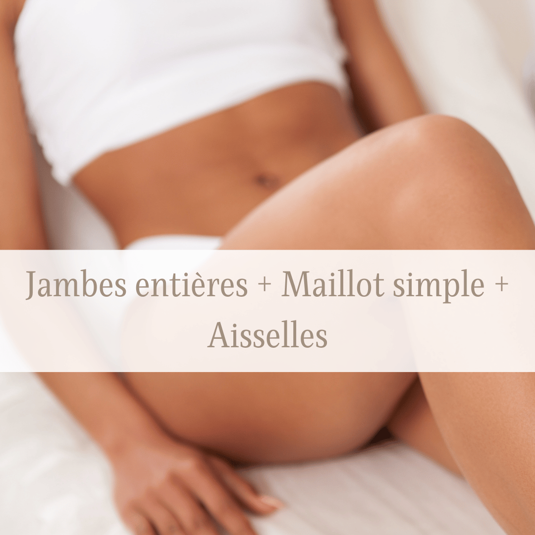 Jambes entières + Aisselles + Maillot simple image