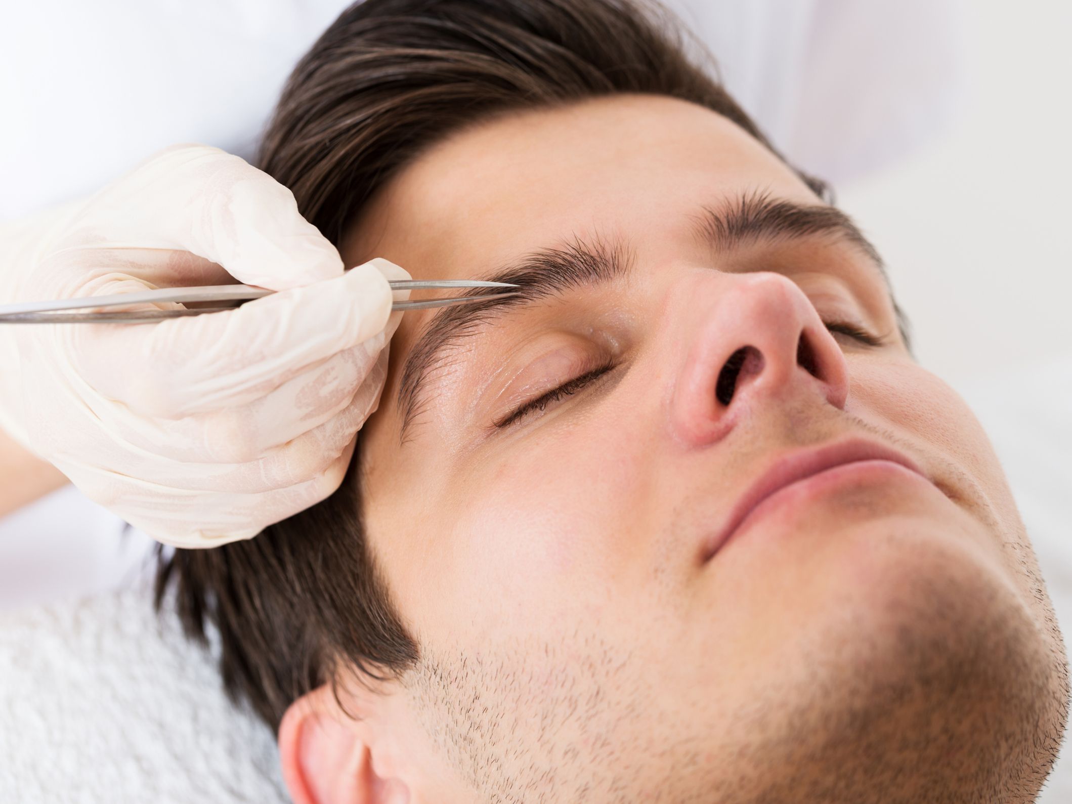 Sourcils hommes image