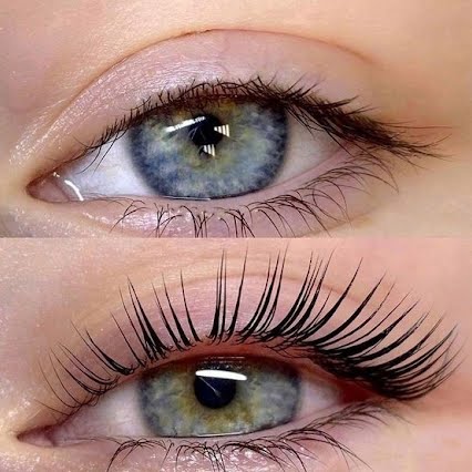 Réhaussement de cils + teinture de cils image