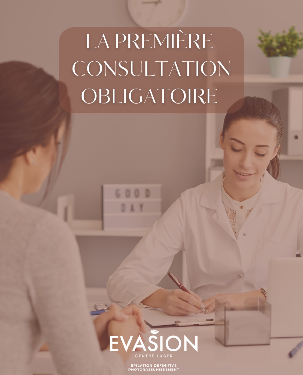 PREMIÈRE CONSULTATION LASER OBLIGATOIRE - Infos, devis et supervision médicale image