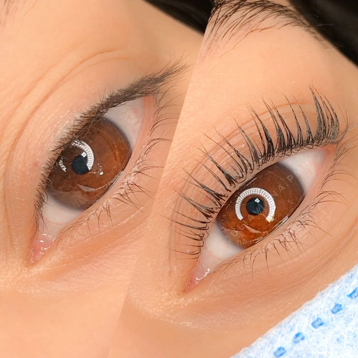 Réhaussement de cils image