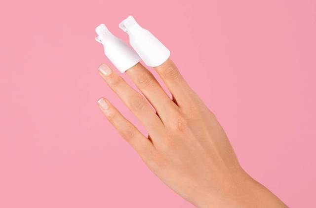 Dépose vernis semi permanent mains image