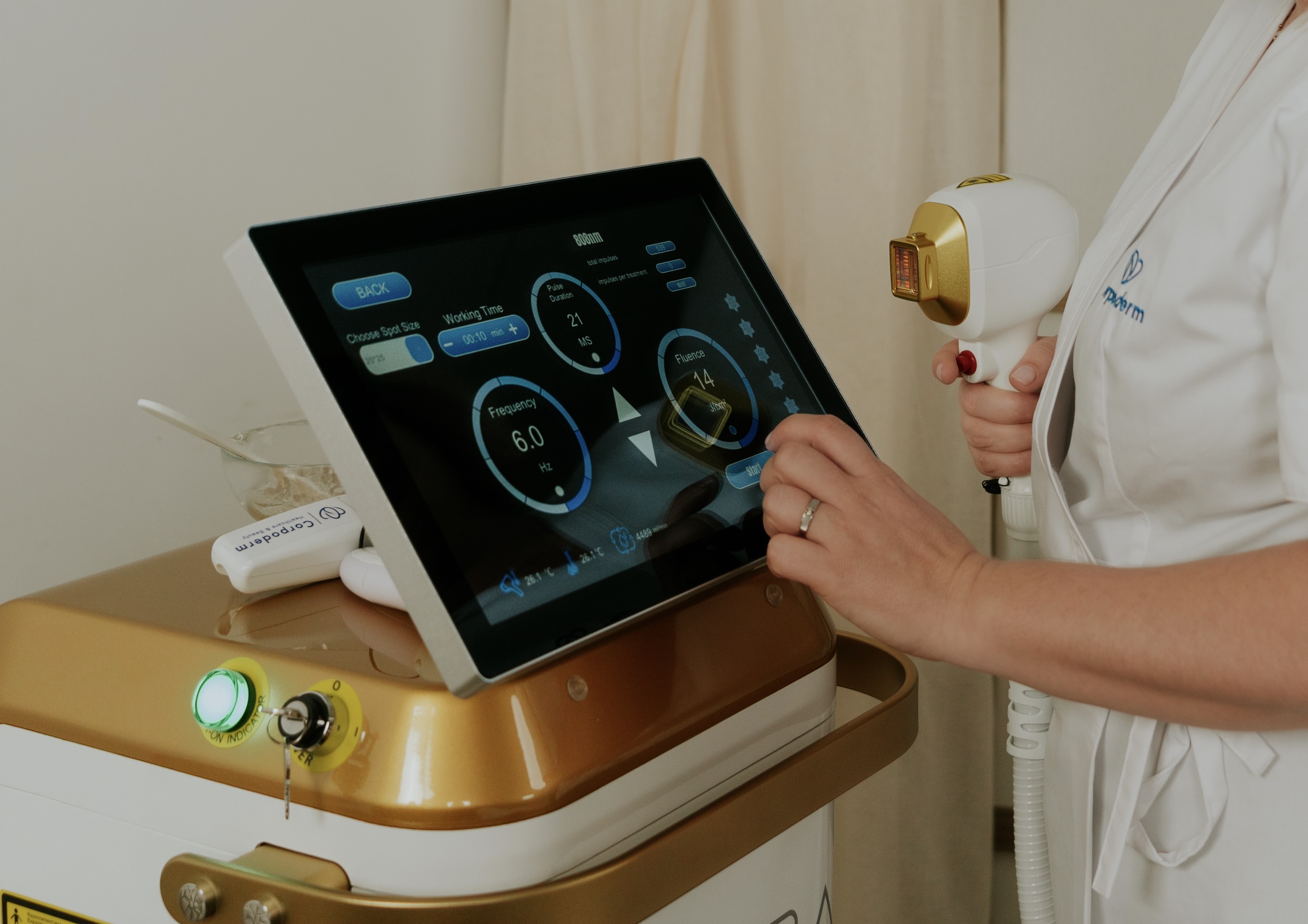 Séance test LASER bilan image