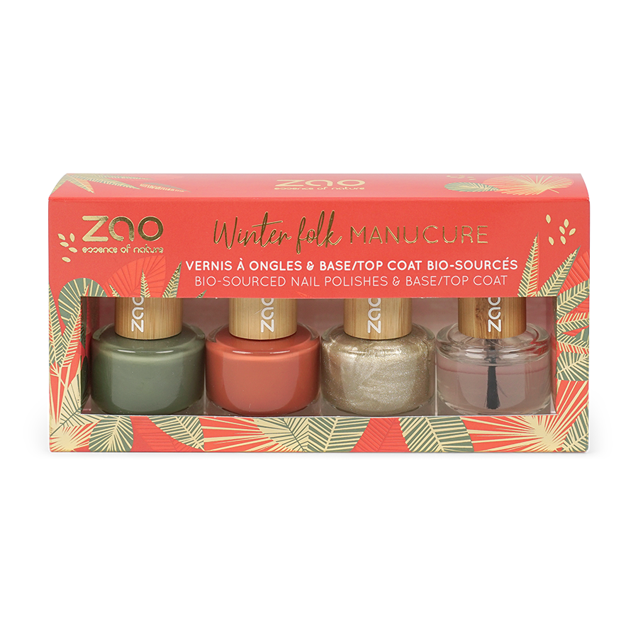 Winter folk manucure image