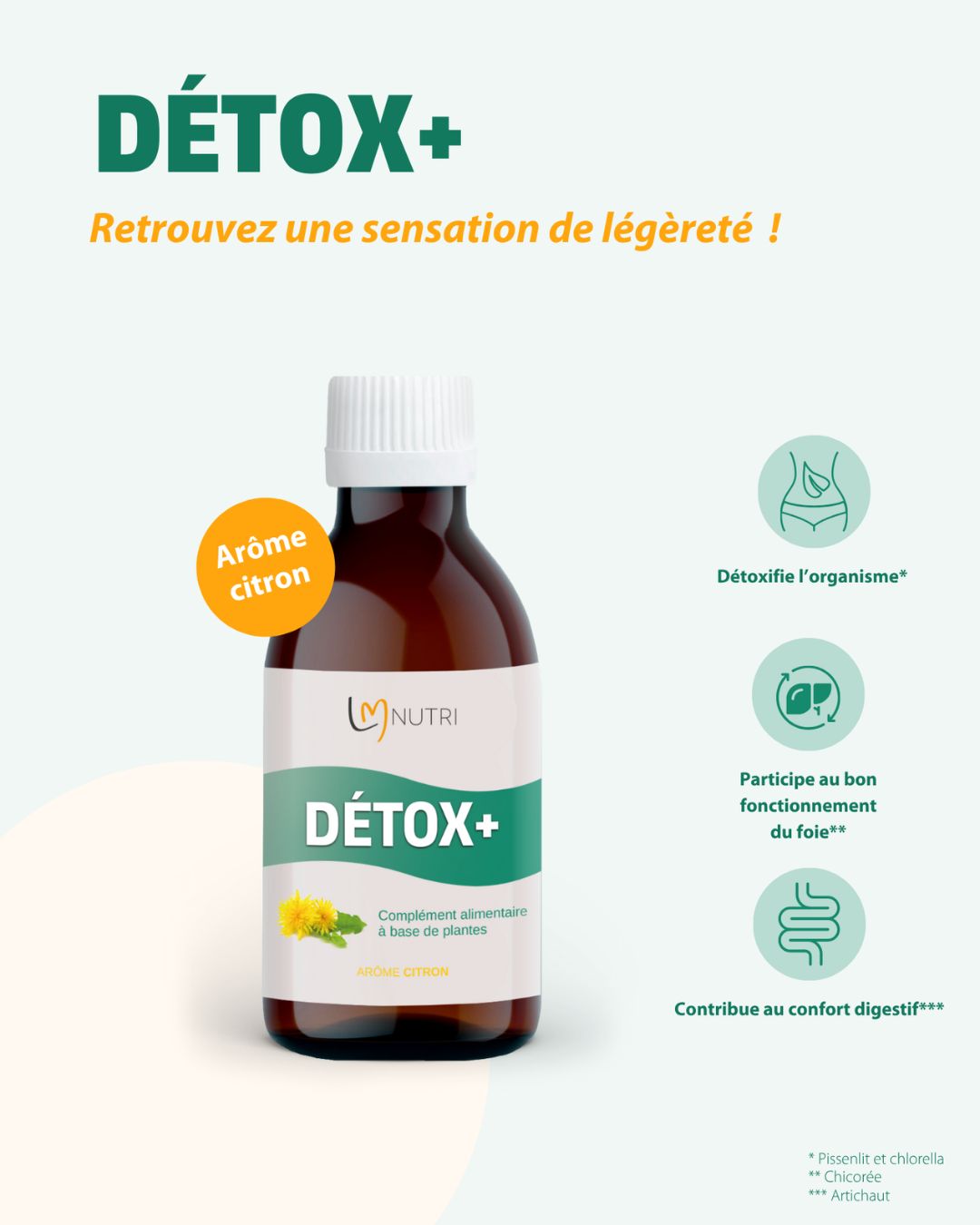 DETOX + - flacon de 200 ml image