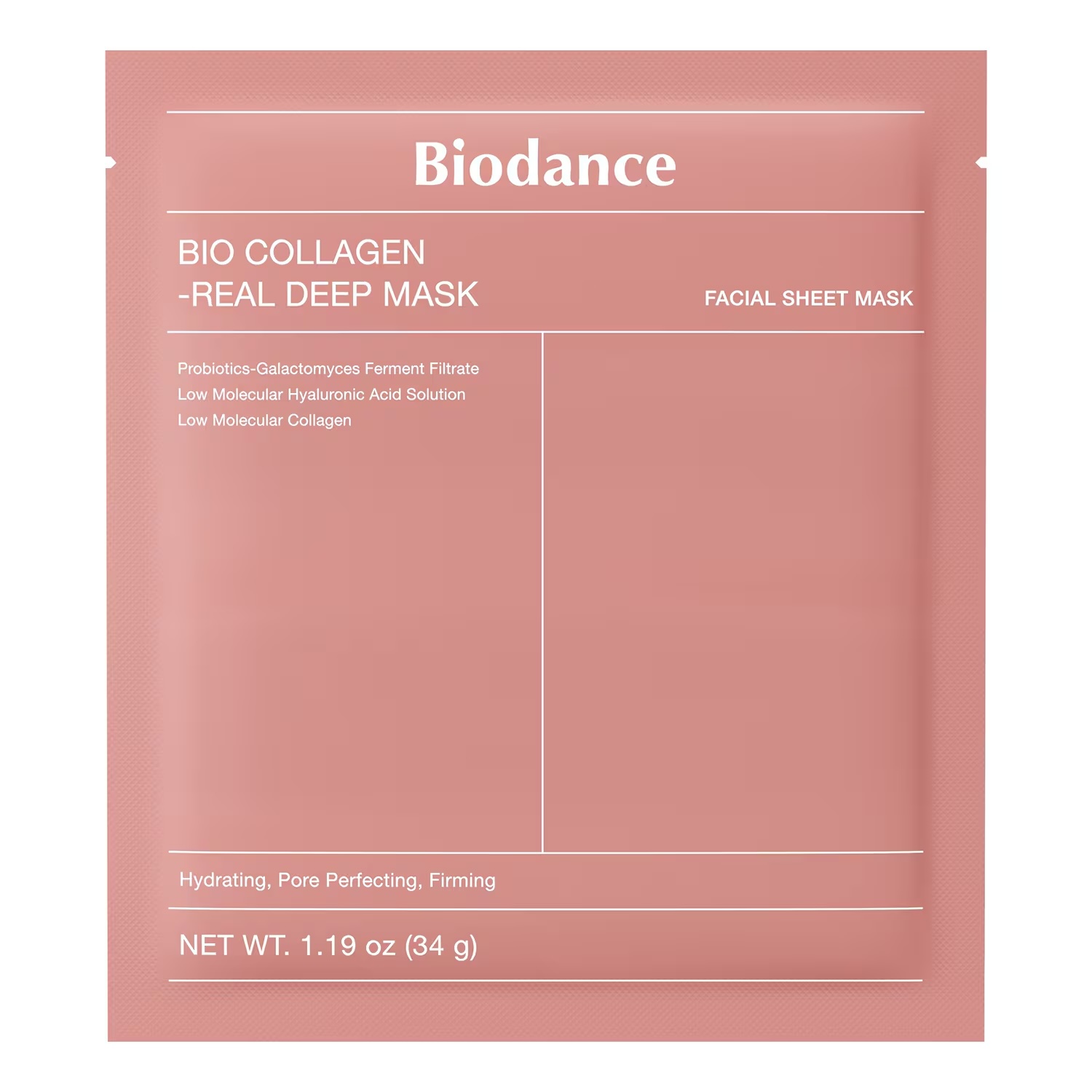 Masque bio collagen BIODANCE