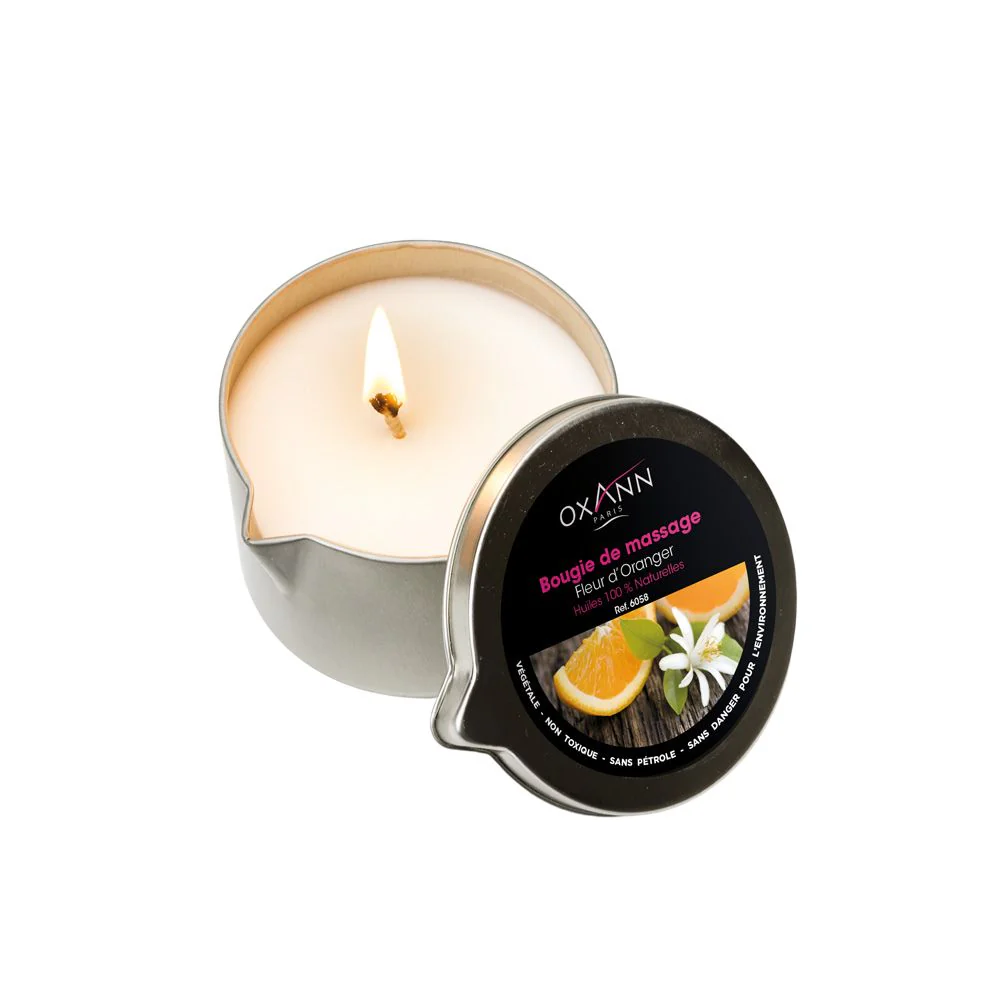 Bougie de massage Fleur d'oranger image
