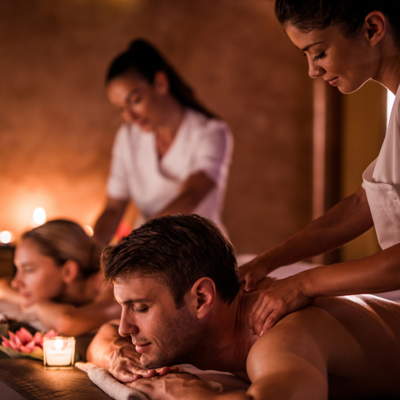 Massage corps personnalisé 30 min DUO image