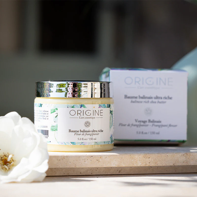 Baume ultra-riche au karité - Fleur de frangipanier - image