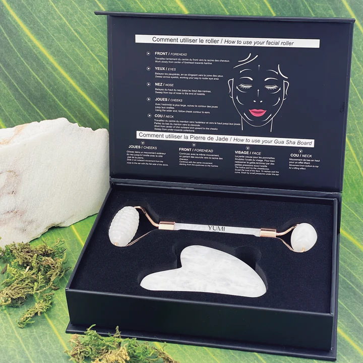 Kit Jade roller et Gua Sha image