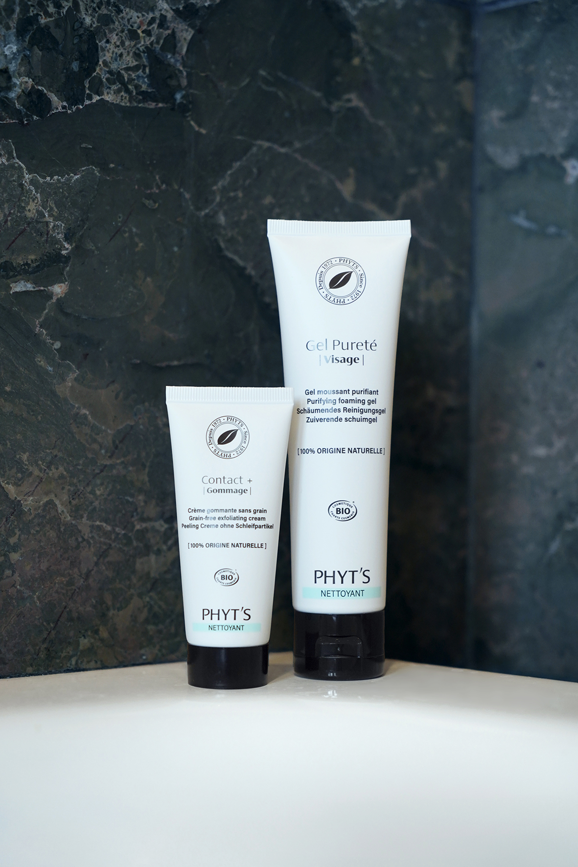 Gommage contact+ image