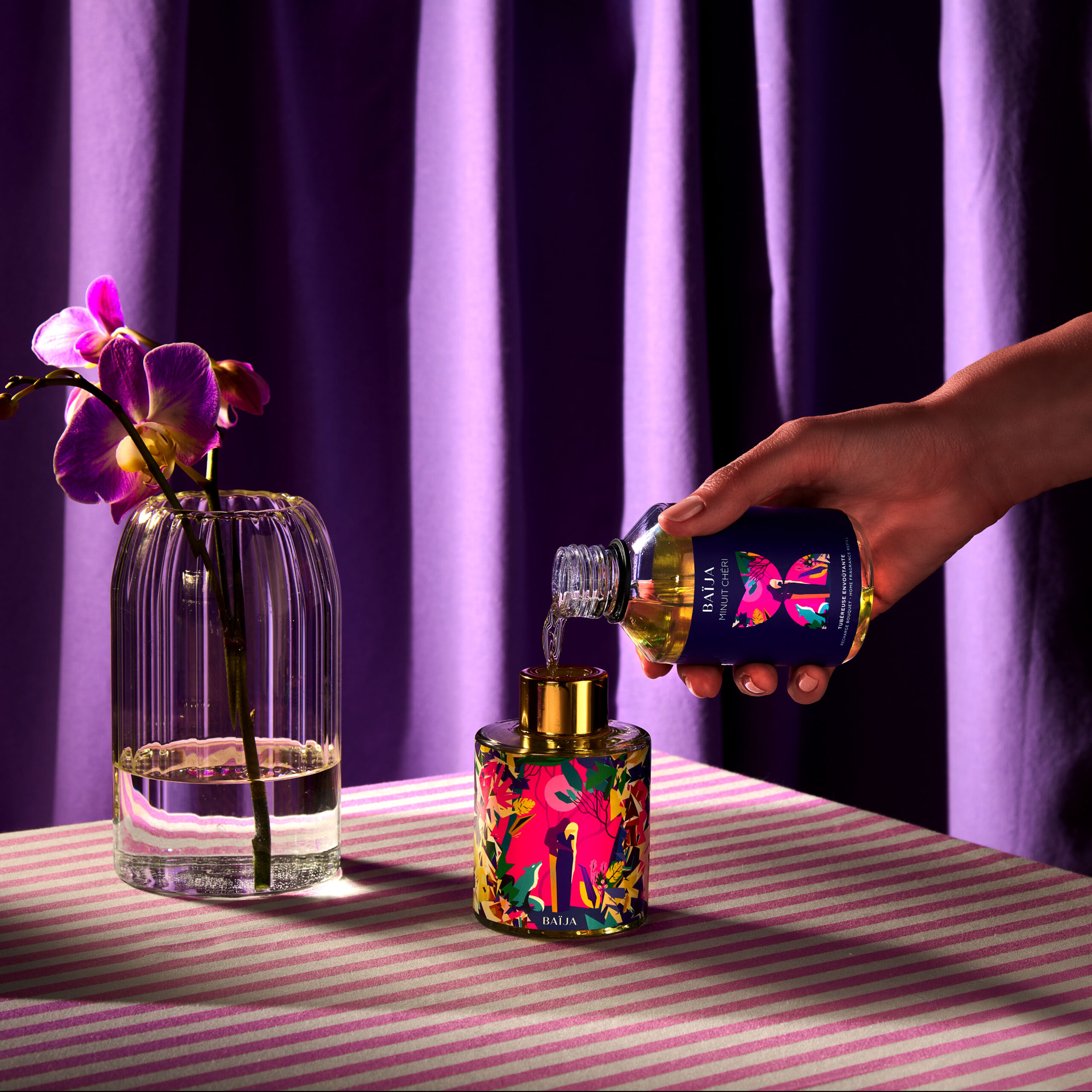 Recharge bouquet "Minuit cherie" image
