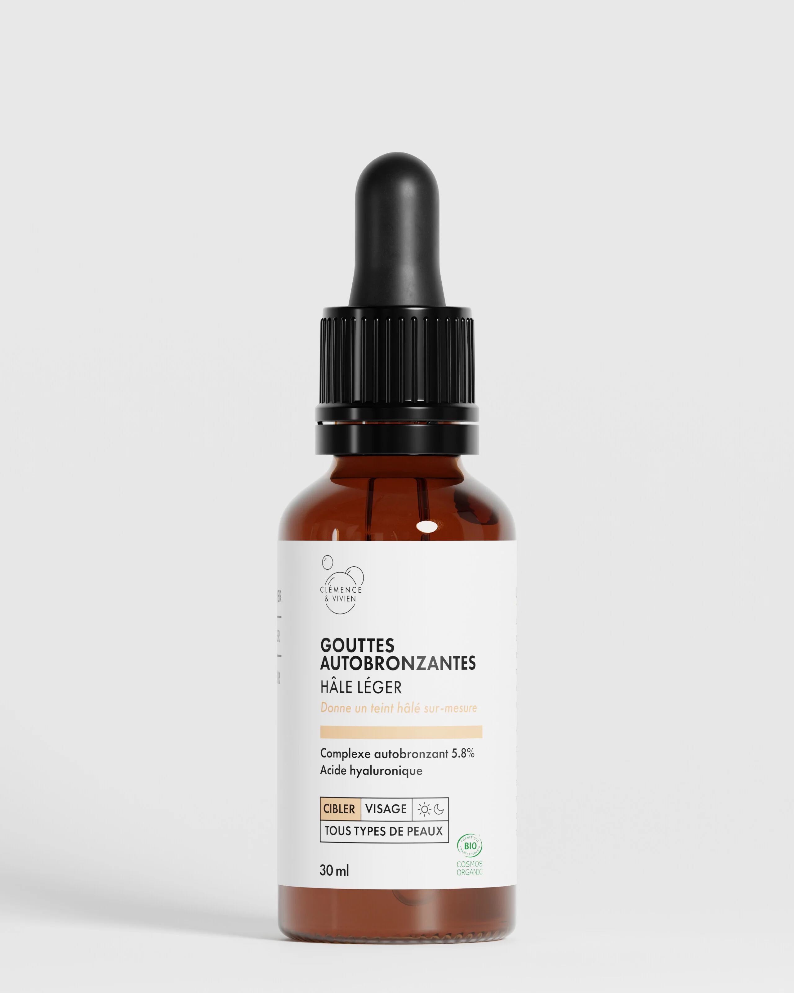 Gouttes autobronzantes hâle léger image