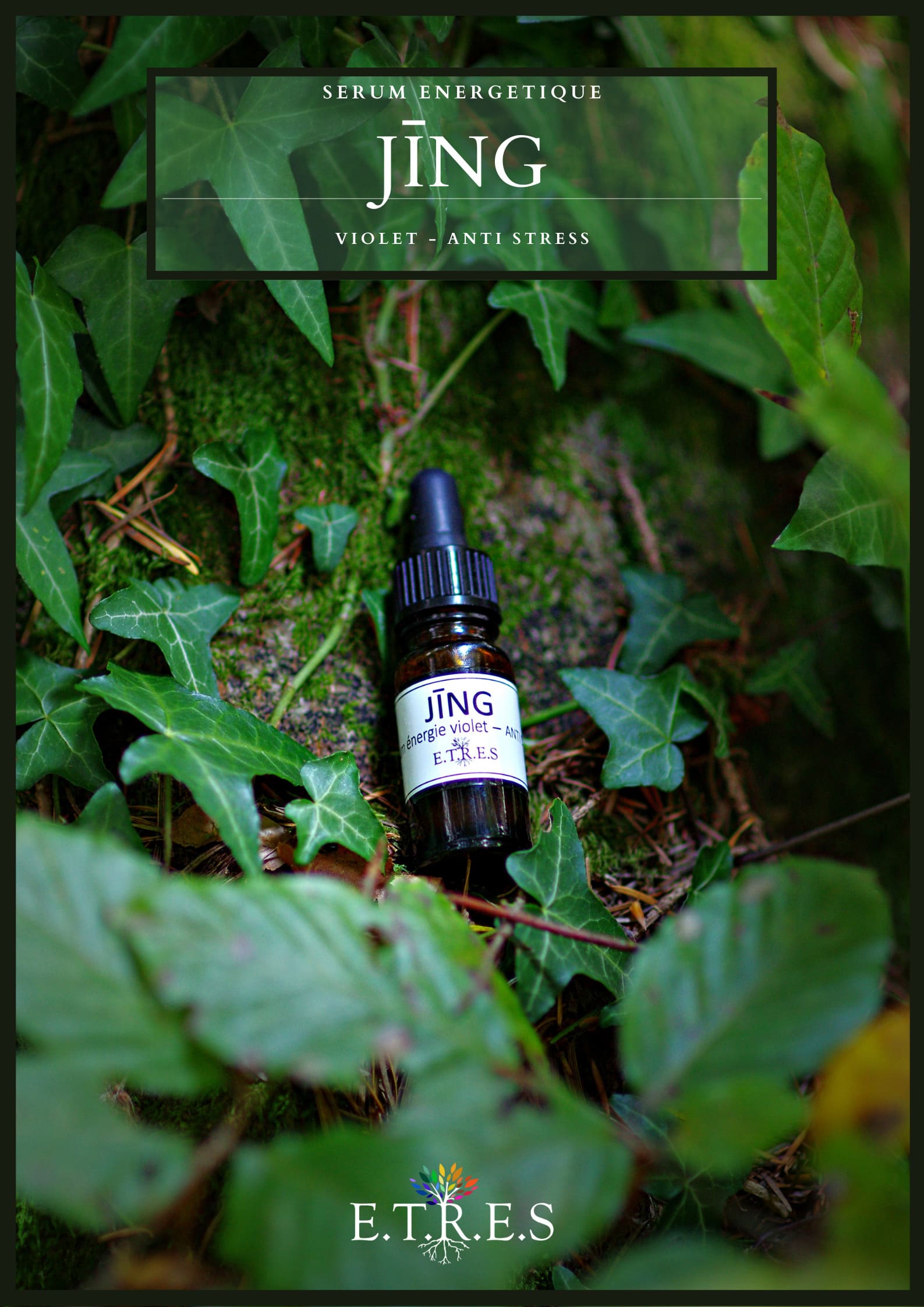 Sérum énergétique Violet Anti-stress JING 10ml image