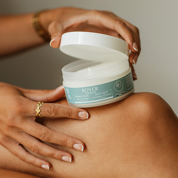 Baume corps nourrissant à la bave d'escargot image