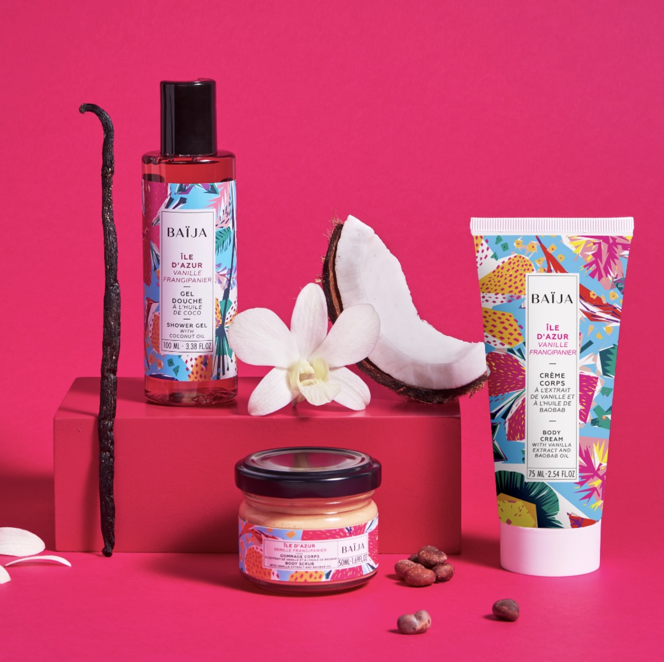 BAÏJA / ÎLE D'AZUR - COFFRET SPA CORPS image