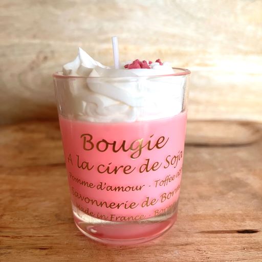 Mini Bougie patissière POMME D'AMOUR image