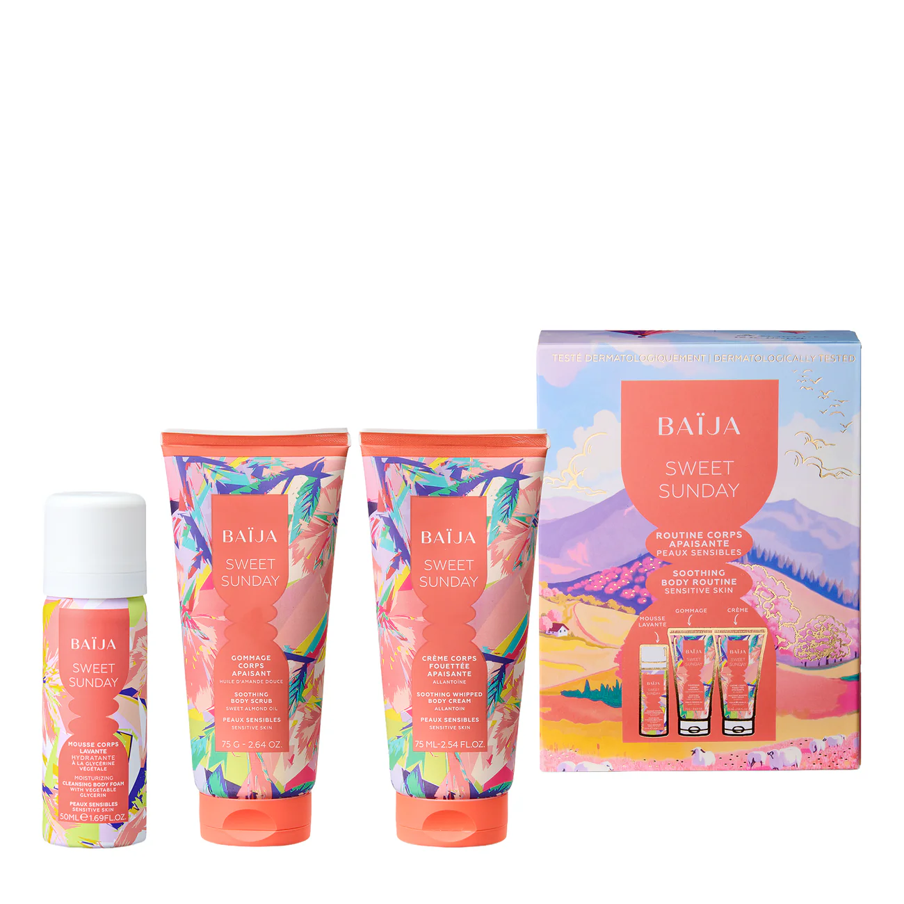 Coffret soin du corps sweet sunday