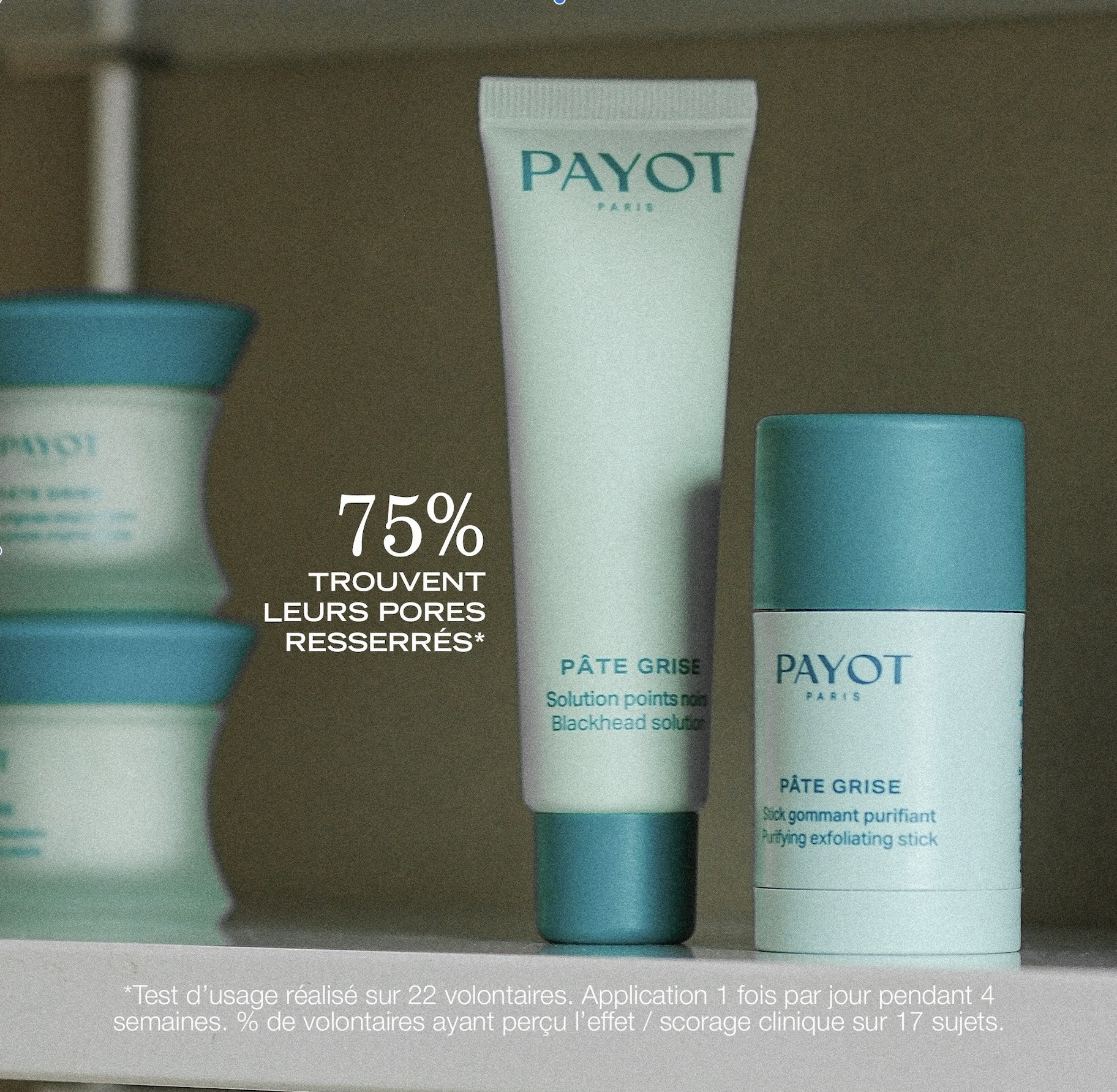 Pâte Grise Solution Points Noirs image