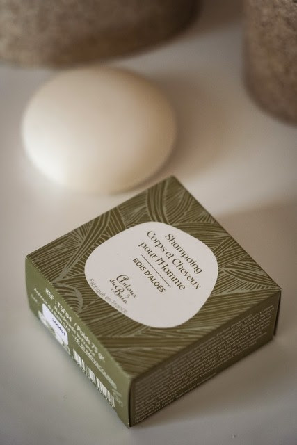 shampoing solide corps et cheveux bois D'Aloès image