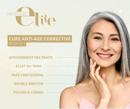 Cure Neocare Elite 45min (Global Anti-âge) avec option Modelage liftant, Gha sha ou Décongestion image